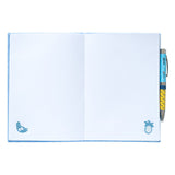 Notebook stitch with pen