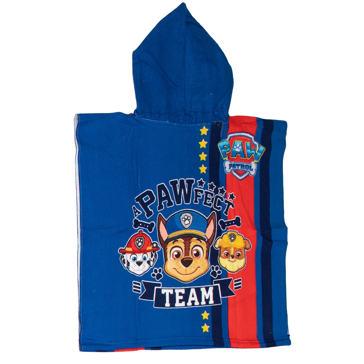 Paw patrol handdoek poncho 55x110cm