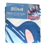 Puch handdoek poncho stitch blauw wit 55x110cm