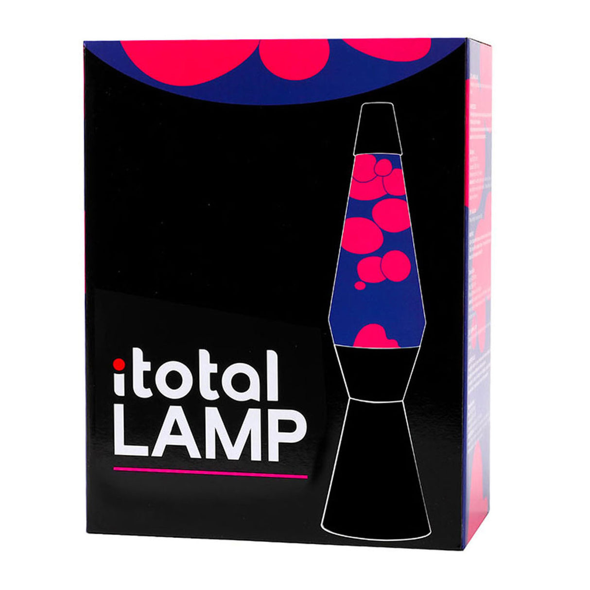 Lavalamp nero viola, 40 cm