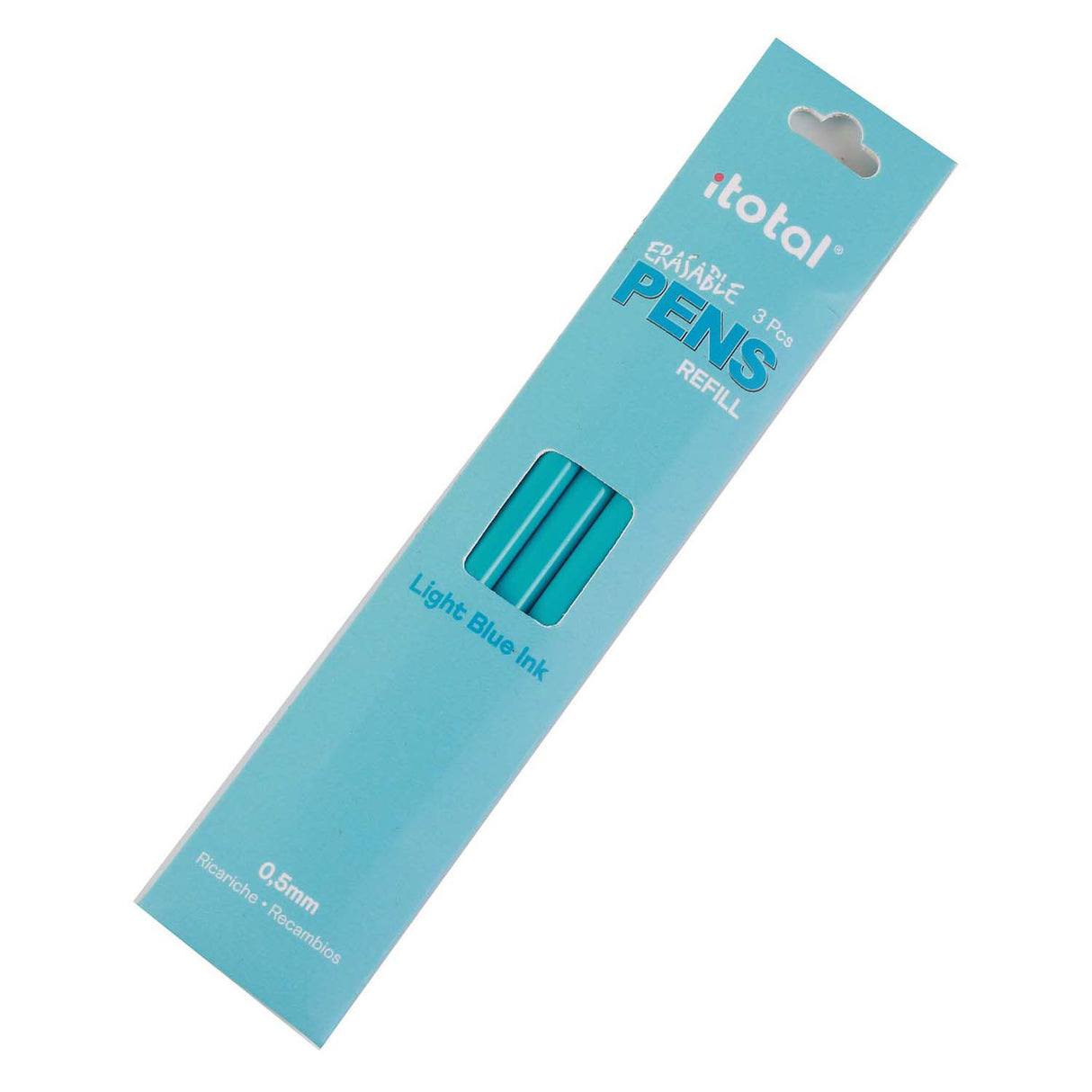 Itotal erasable ink refill light blue, 3rd.