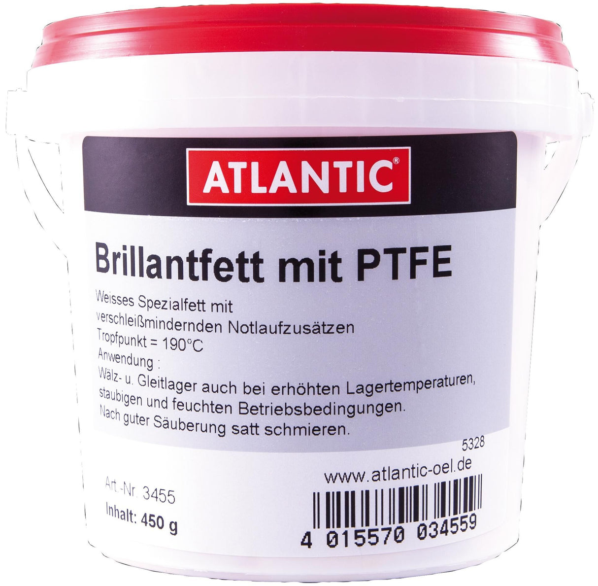 Atlantski lonec briljantna maščoba s pfte 450G