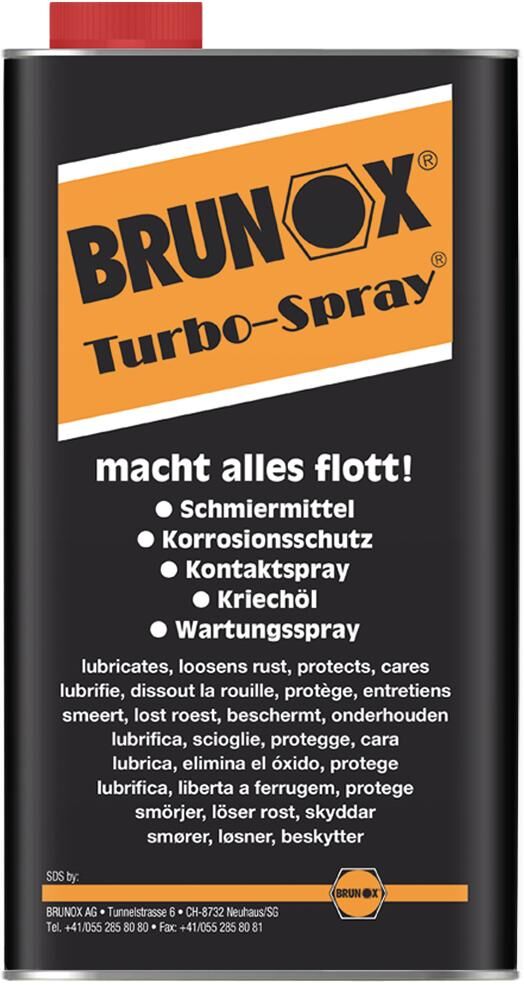 Brunox multi-olie turbo-spray