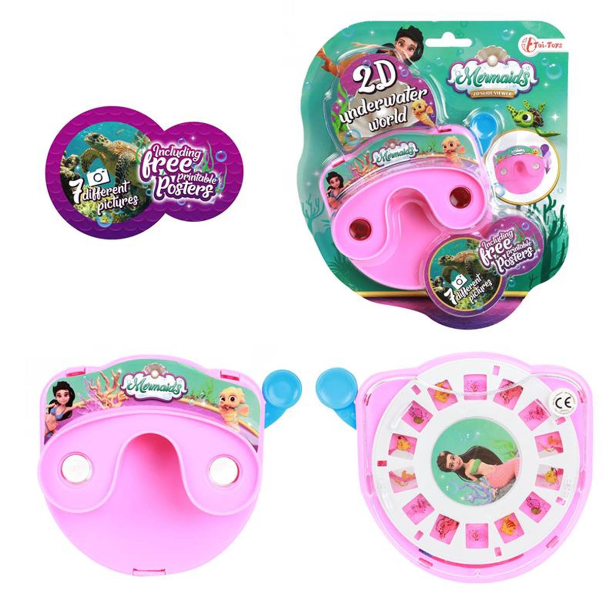 Toi-toys toi toys diakijker viewer zeemeermin