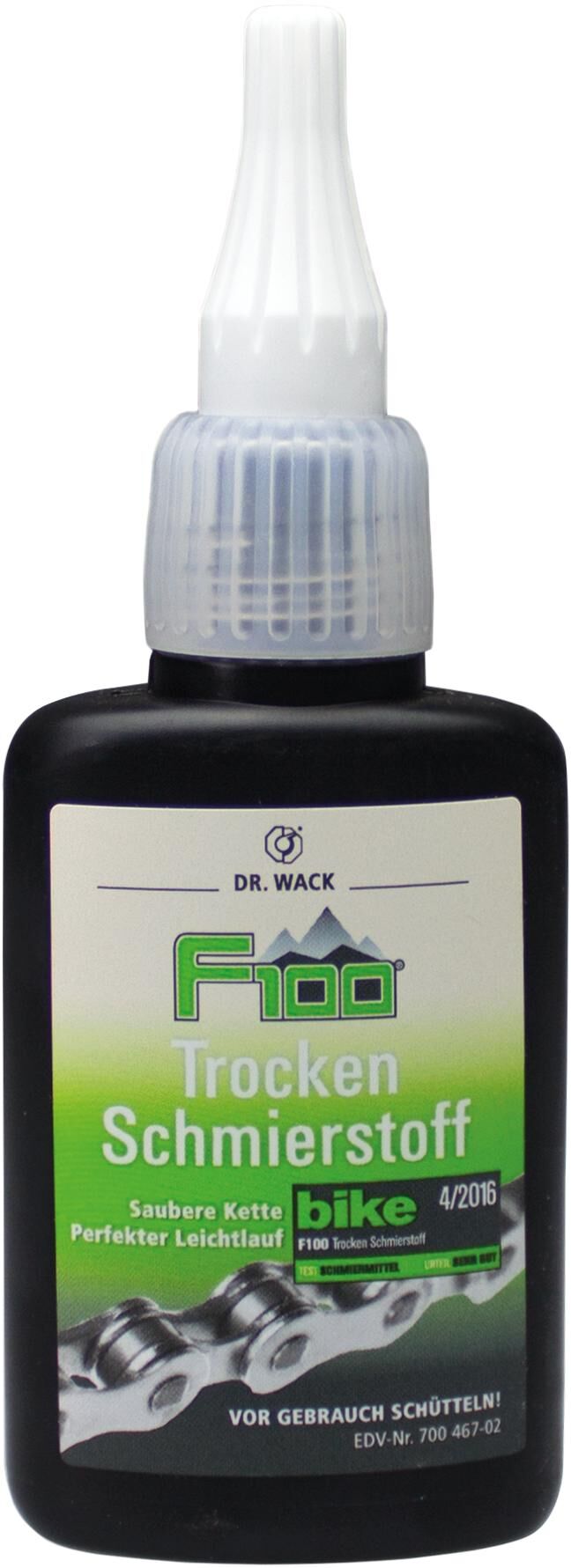 Dr. wack f100 droog smeermiddel chain oil dr.wack trock. schmierstoff 50ml