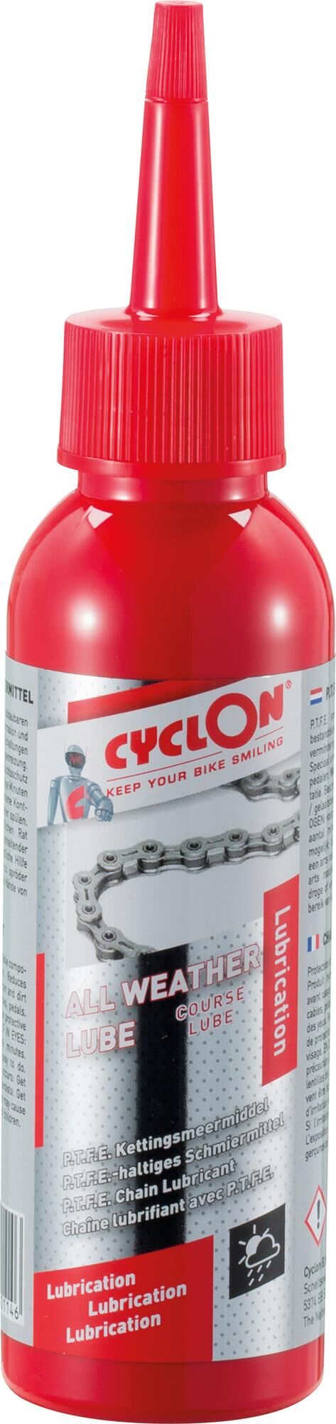Cyclon Chain Vet "All Weather Lube" Cyclon Chain Grease "Course Lube" 125ml