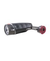 Conjunto de iluminação Spanninga Lanza + DOT Bateria traseira
