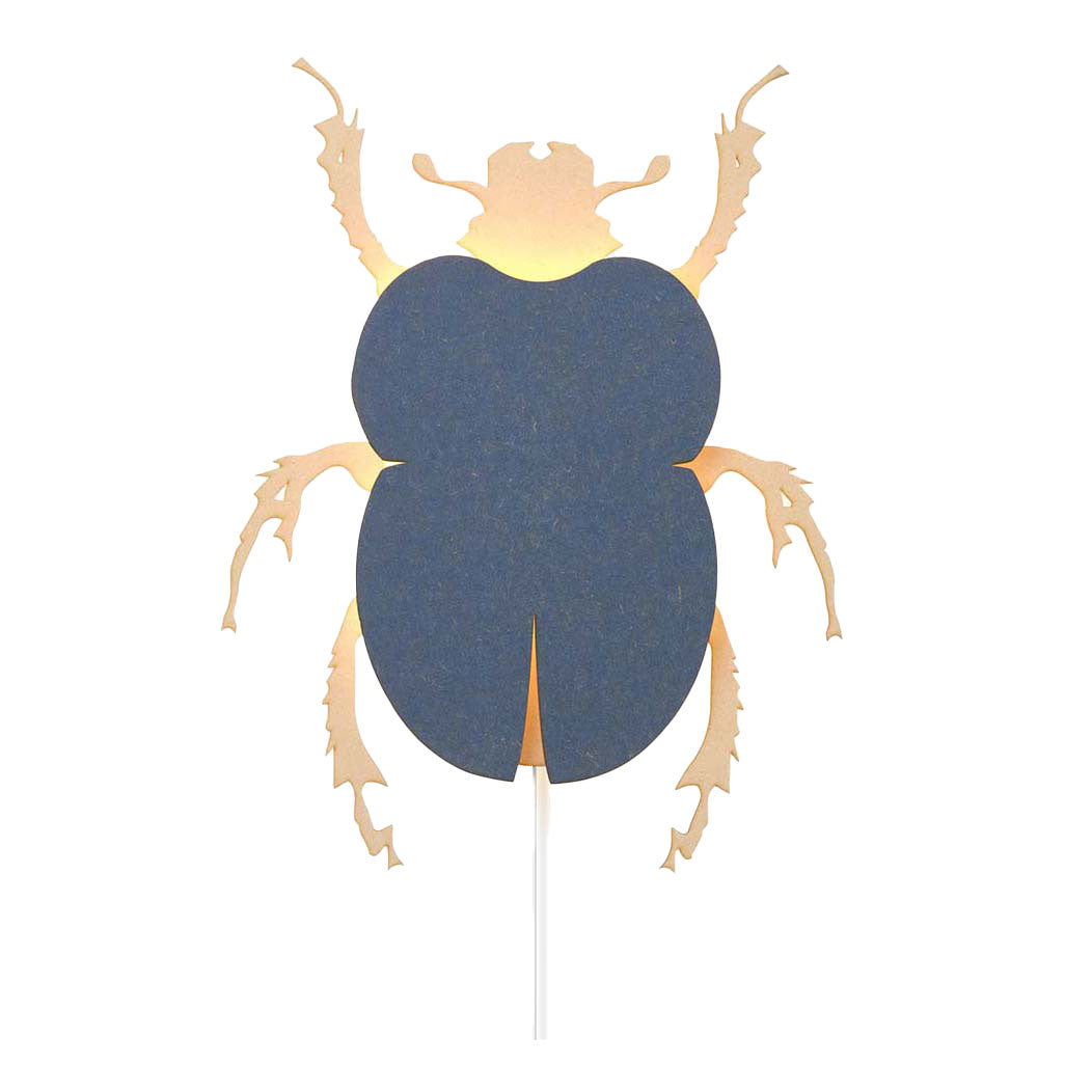 Van tjalle en jasper - kever wandlamp