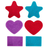 Curly Board Groot 12 Strings 17x11x1 cm 6 Assorti