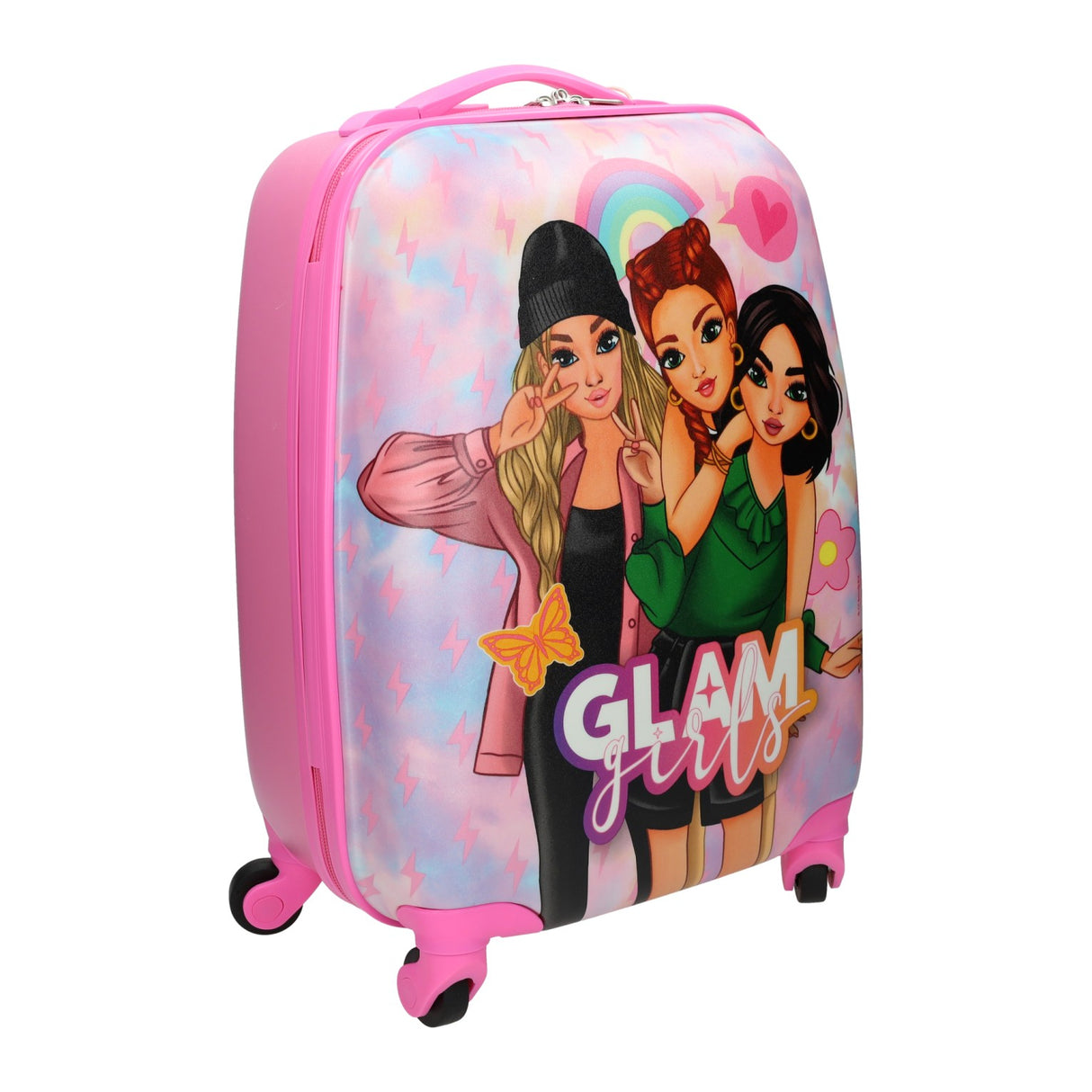 Glam girls hand luggage suitcase