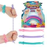 Bracelets Bungee Mermaid 3 piezas