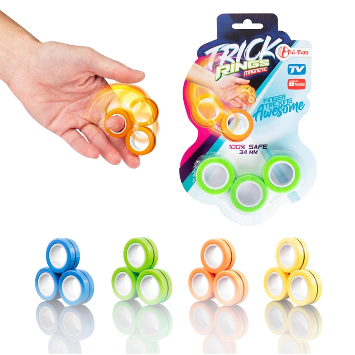 Toi-toys toi toys magneetringen 'tricks n games'