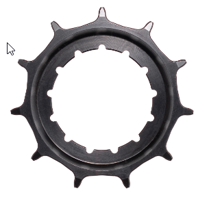 Enduo Cargo Gear 26t Enduo Cargo Rohloff CL-53.0 54.7 Black