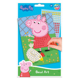 Creative craft group bead art crafting peppa pig