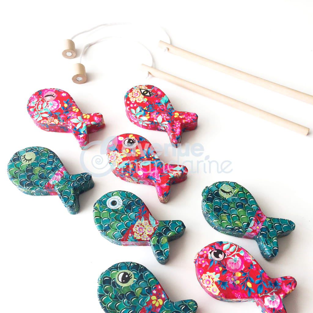 Avenue Mandarin Avenue Mandarin Craft box Decopatch Fishing Game