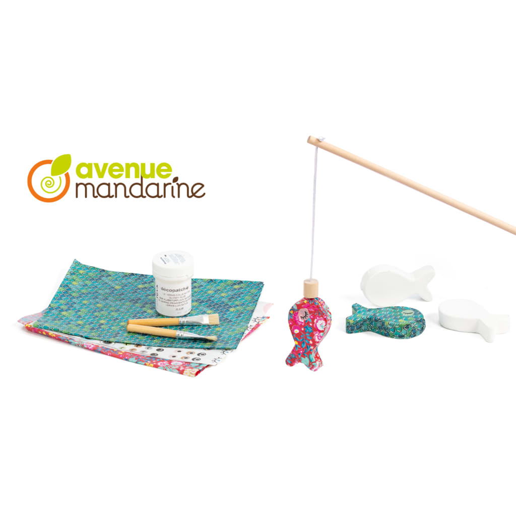 Avenue Mandarin Avenue Mandarin Craft box Decopatch Fishing Game
