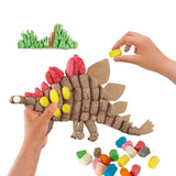Playmais Dino dekorační karty, 4st.