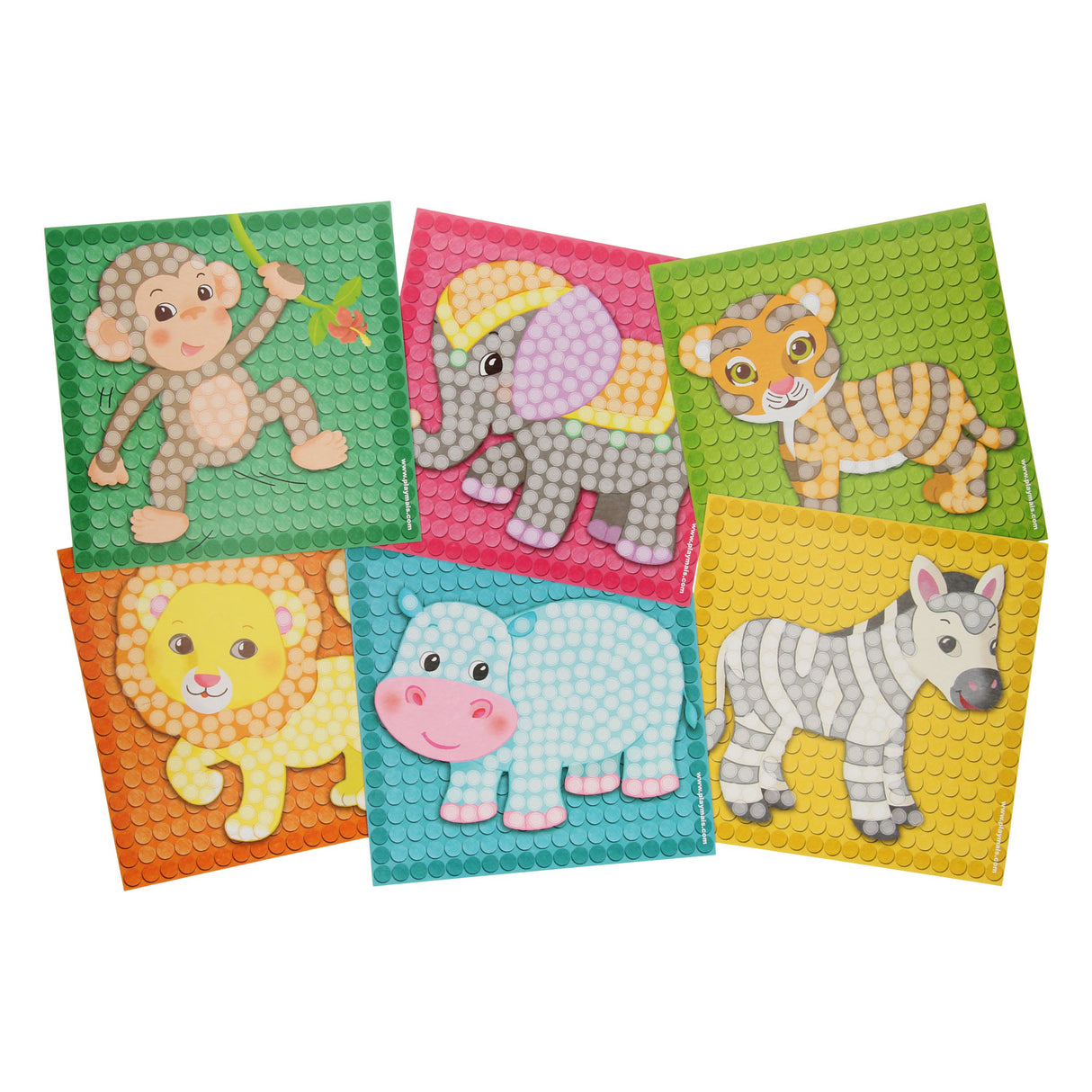 Zoo Playmais Mosaic Cards