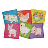 Playmais Mosaic -Karten dekorieren Farm