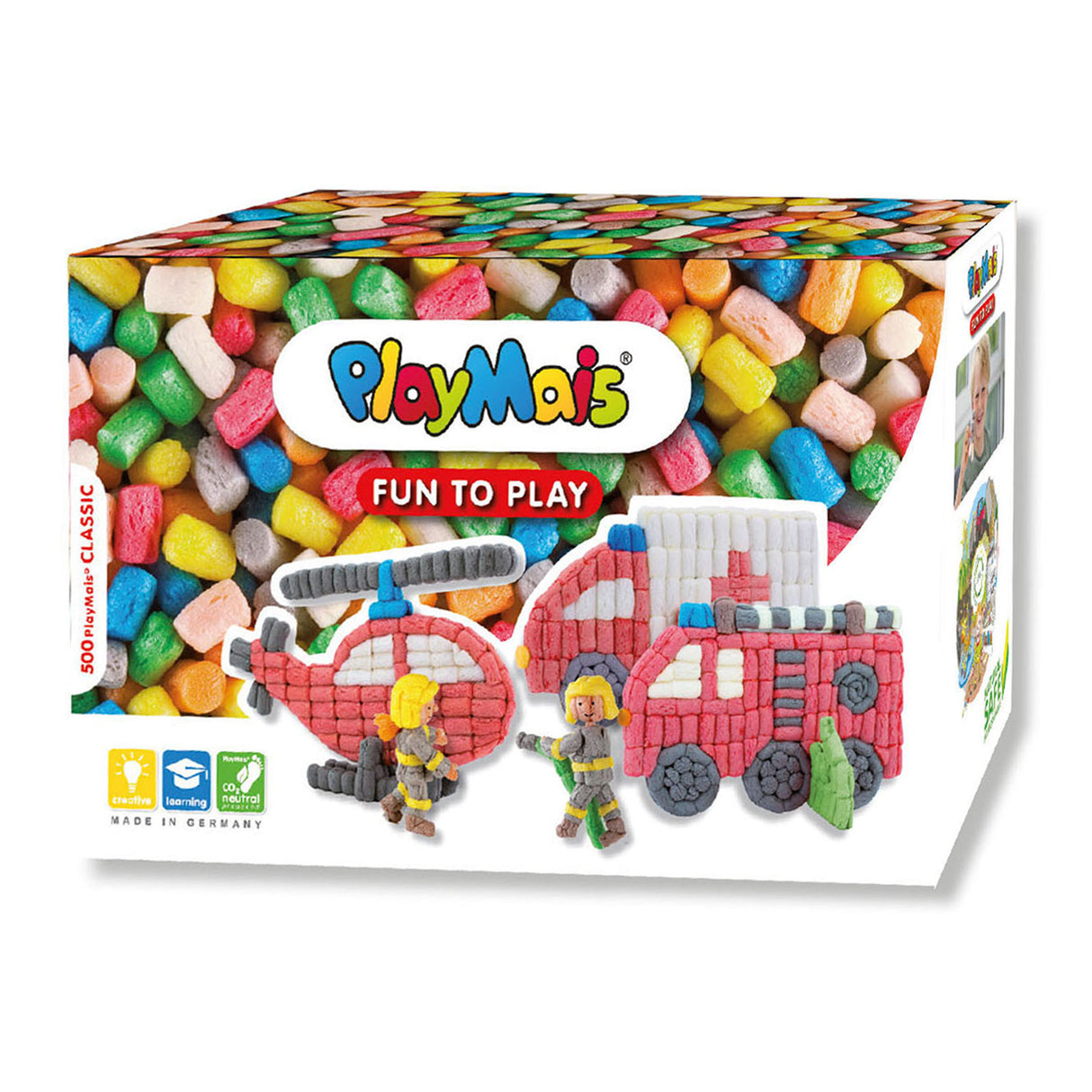 Playmais fun to play fire truck