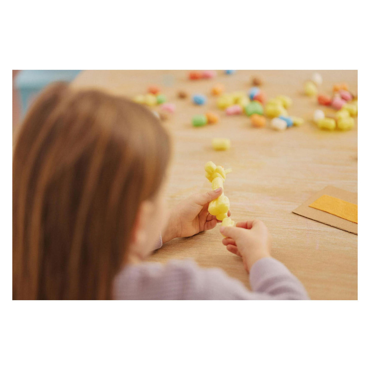 Girafa 3d clássica Playmais - 90 peças