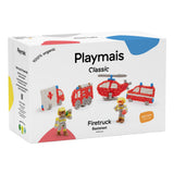 Klasická hasičská jednotka Playmais - 800 kusov