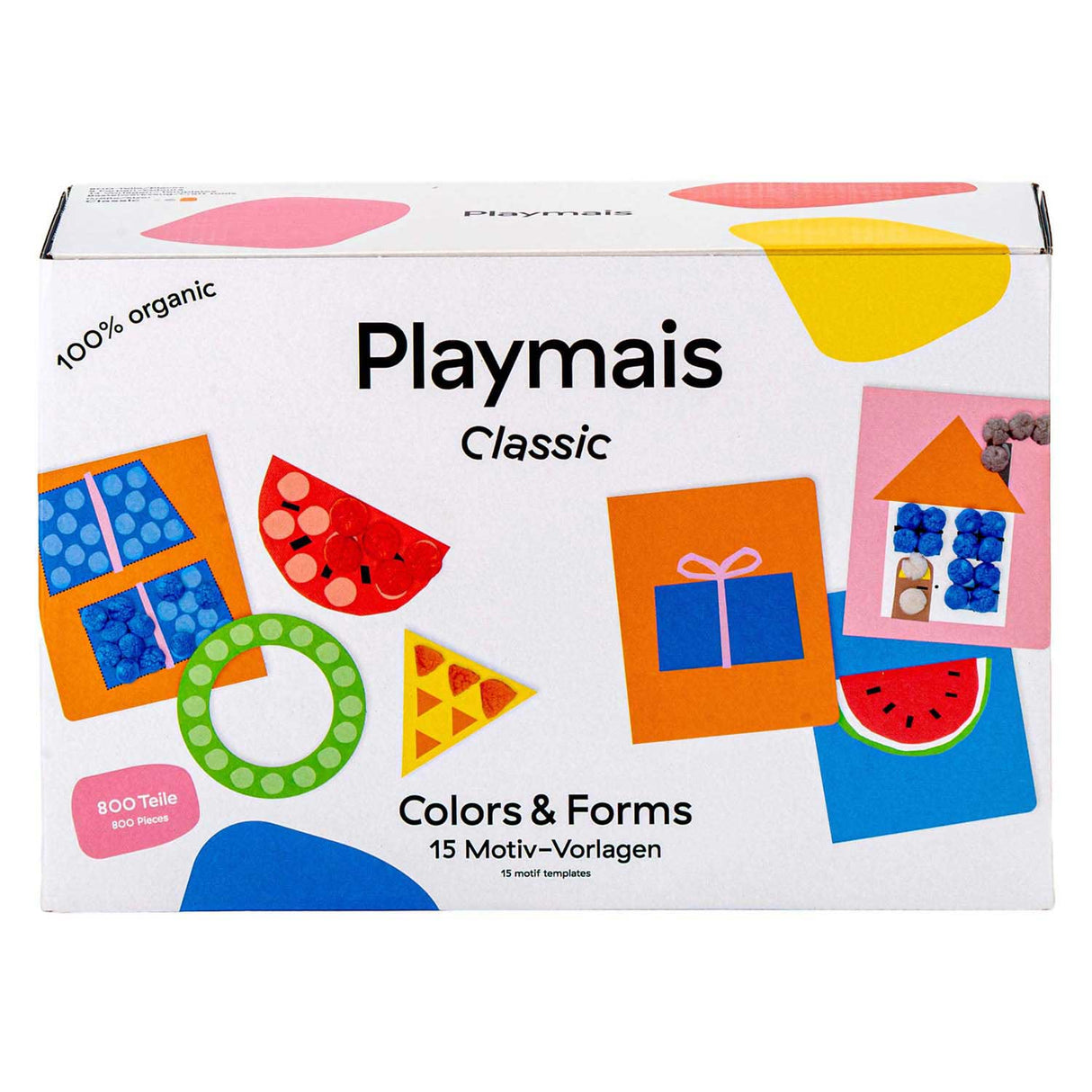 Playmais classic colors forms - 800pcs.