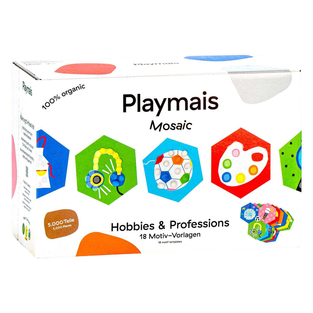 Playmais mosaic hobbies and professions craft set - 5000 pcs.