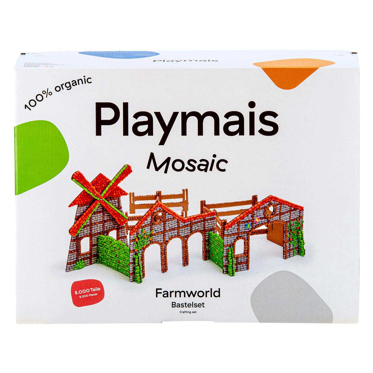 Playmais mosaic boerderijset - 8000st.