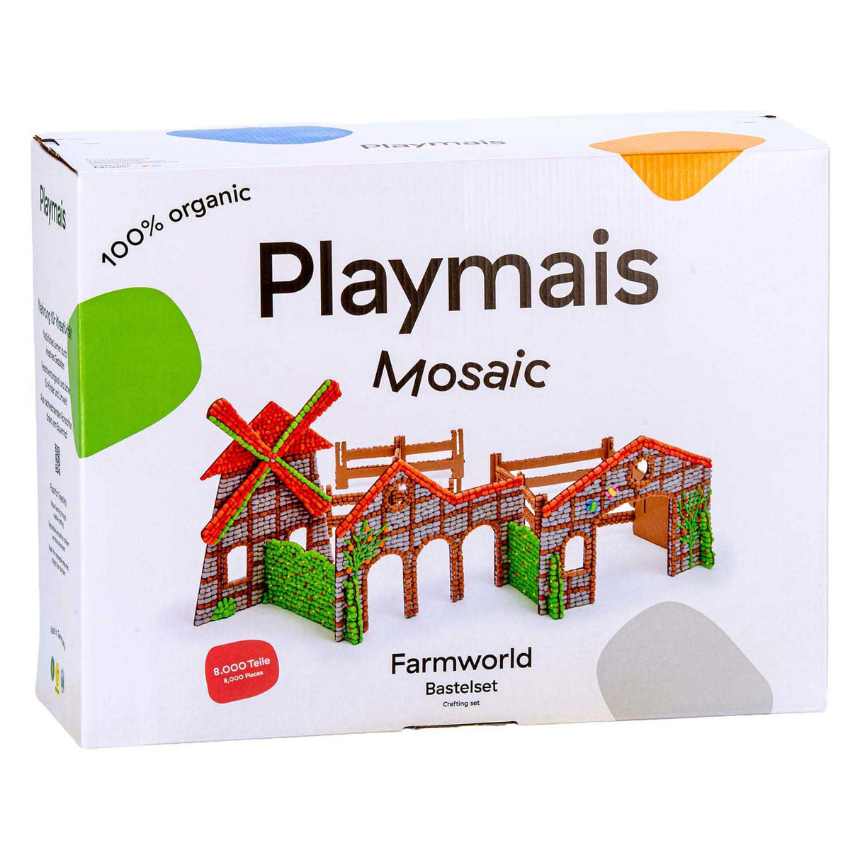 Playmais mosaikk gårdssett - 8000 stk