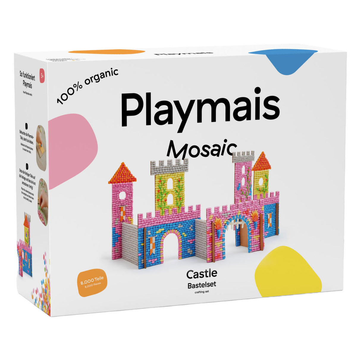 Playmais mosaik slot sæt - 8000 stk