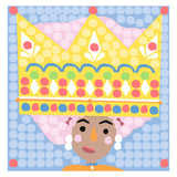 Playmais mosaic kaarten versieren prinses