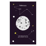 Playmais mosaic cards decorating solar system