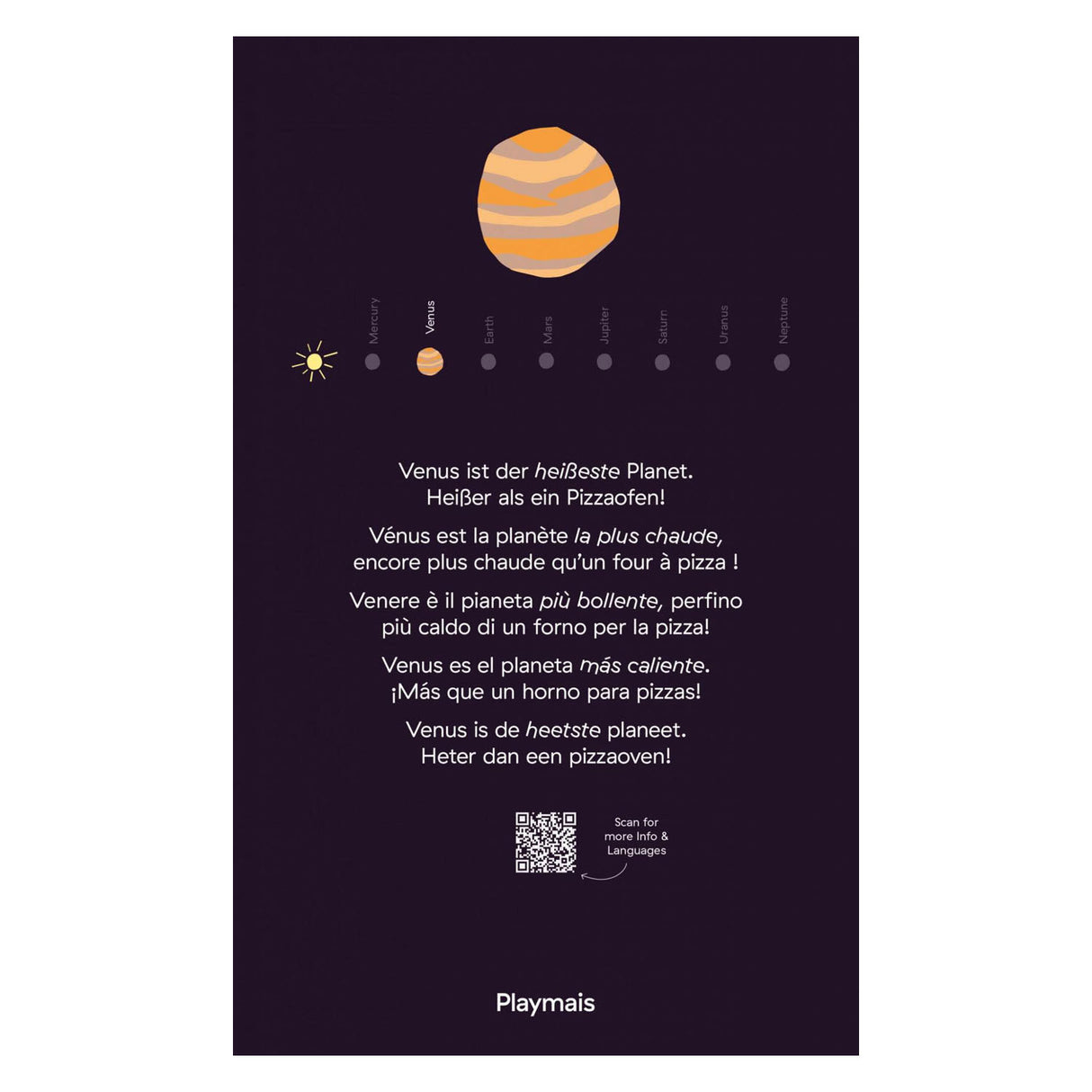 Playmais mosaic cards decorating solar system