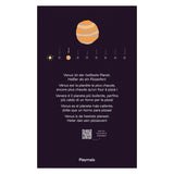 Playmais mosaic cards decorating solar system