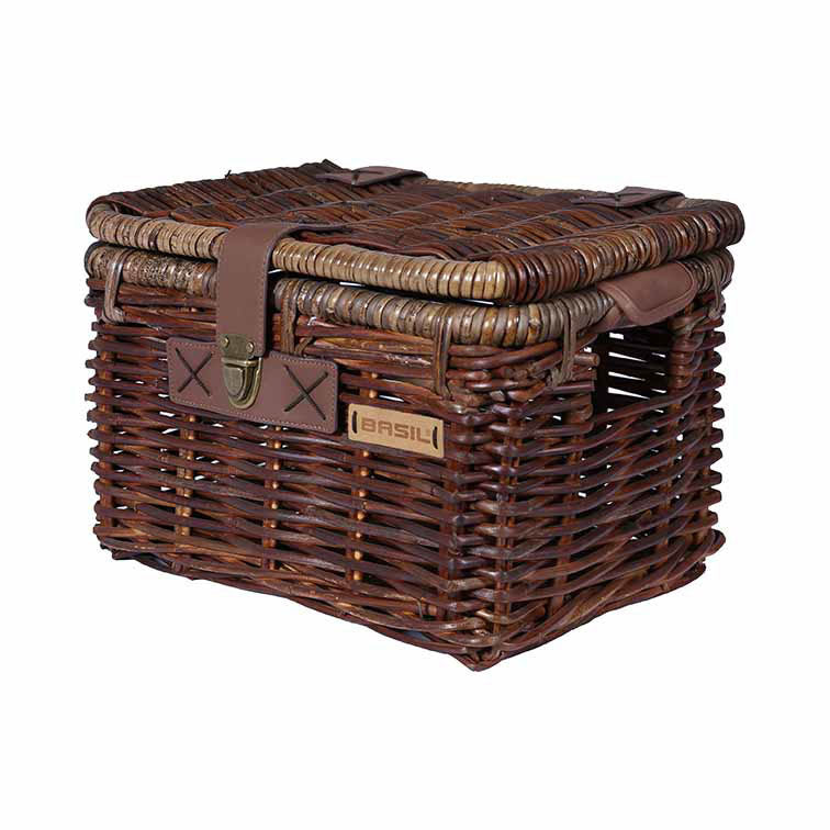 Basil Denton M - Bicycle basket - First - Brown