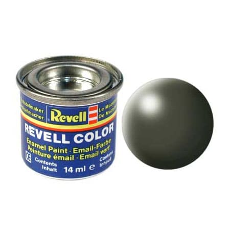 Revell Paint för modellbyggnad nummer 361 Olive Green Zijdemat