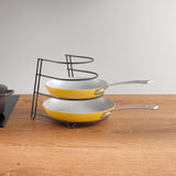 Metaltex canyon koekenpannenrek matzwart