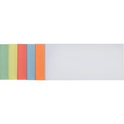 Presentation cards rectangular 9.5x20.5cm assorted