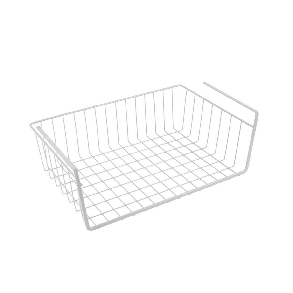 Metaltex hanging basket 40x26x14 cm white metal