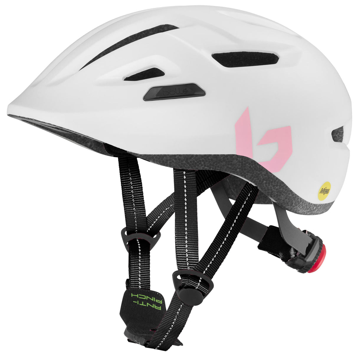 Bollé helmet. stance jr mips xs white pearl matte