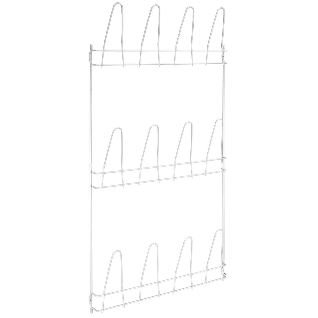 Metaltex tomado wall shoe rack penny 41 x 77 cm white