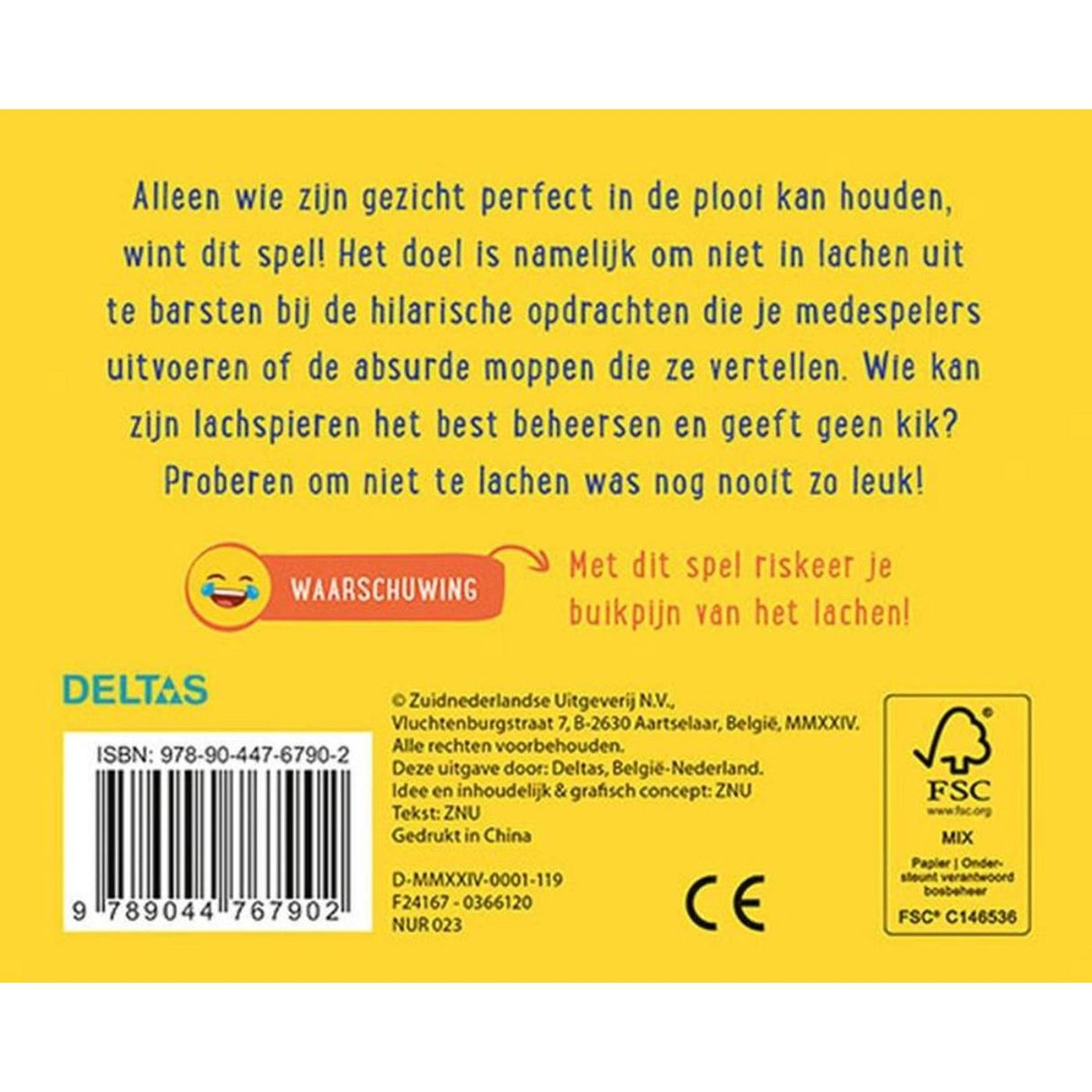 Deltas laat me niet lachen - doos met kaarten