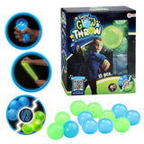 Toi-toys glow throw glow in the dark balls 12 pieces