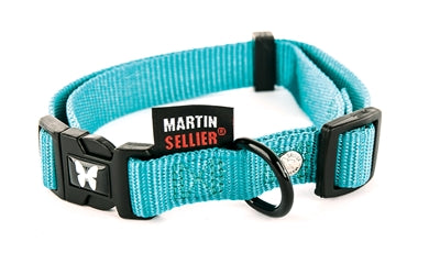 Níolón inchoigeartaithe collar martin turquoise