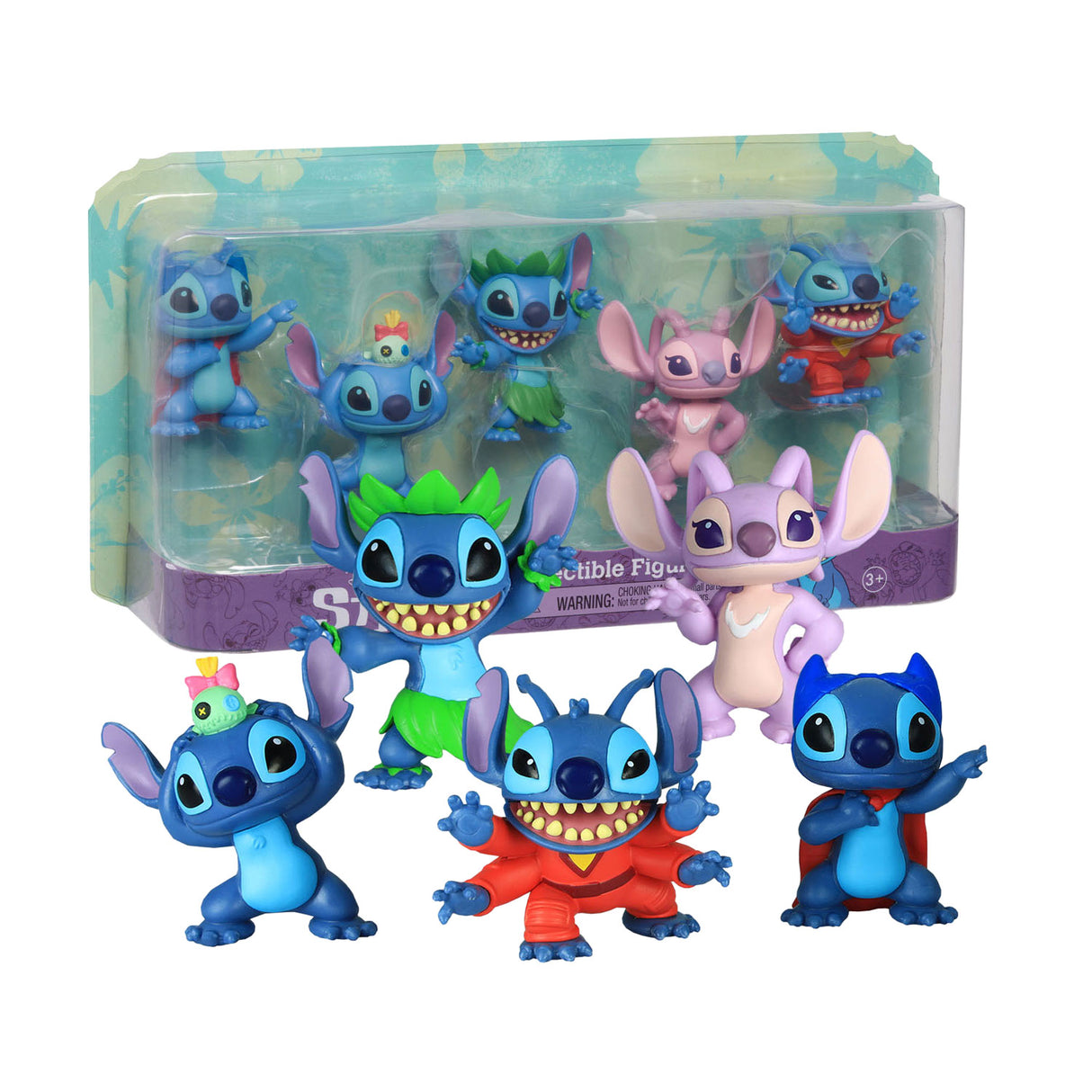 Spectron Disney stitch - set 5 igralnih figur