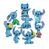 Disney stitch - set 8 igralnih figur