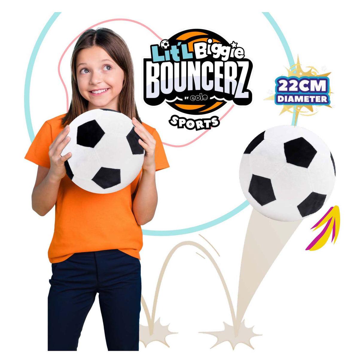 Spectron Lit'l Biggie Bouncerz Fußballball