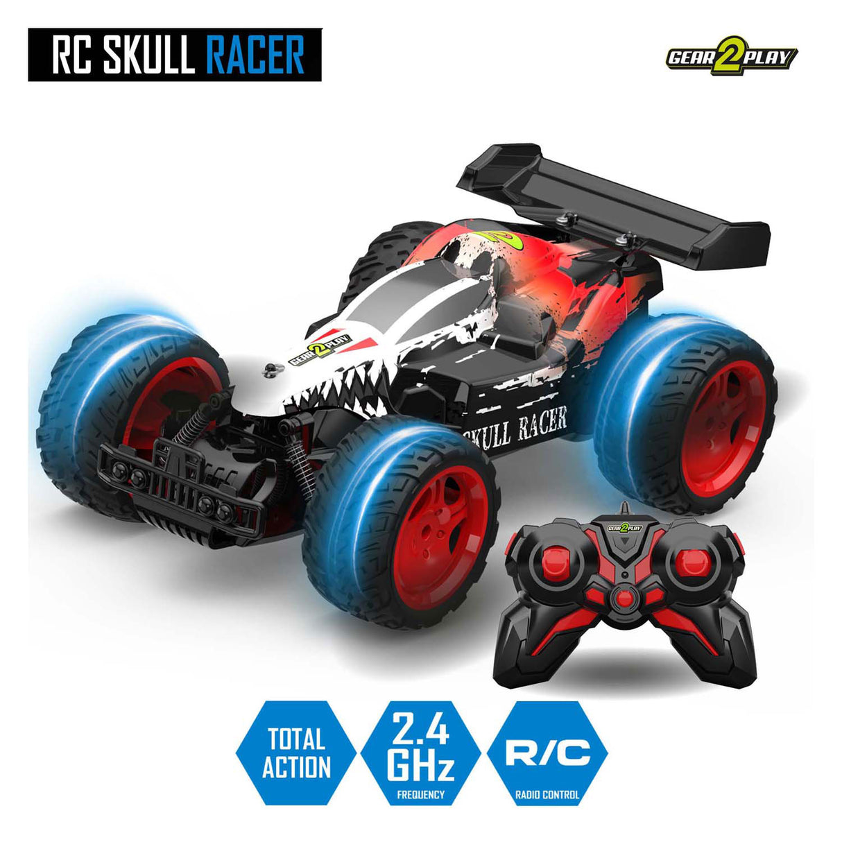 Spectron rc skull racer bestuurbare auto