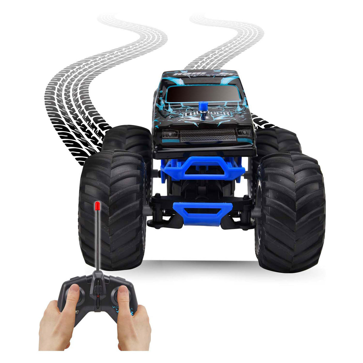 Gear2play rc bestuurbare auto monster hammer